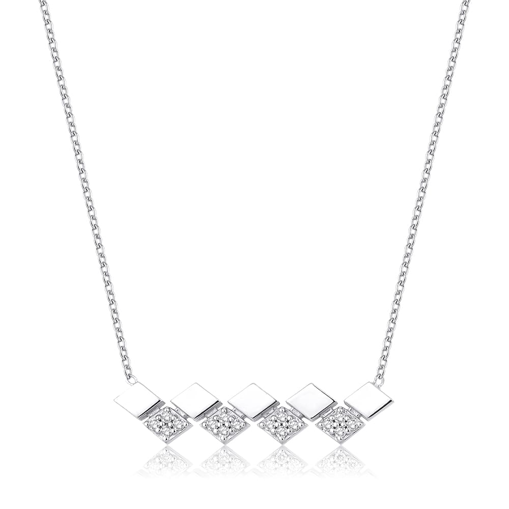 0.11 Karat Pırlanta Minimal Kolye
