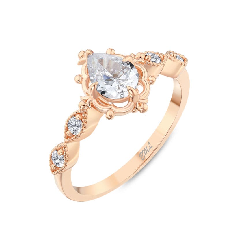 1.32 karat Pırlanta Vintage Yüzük