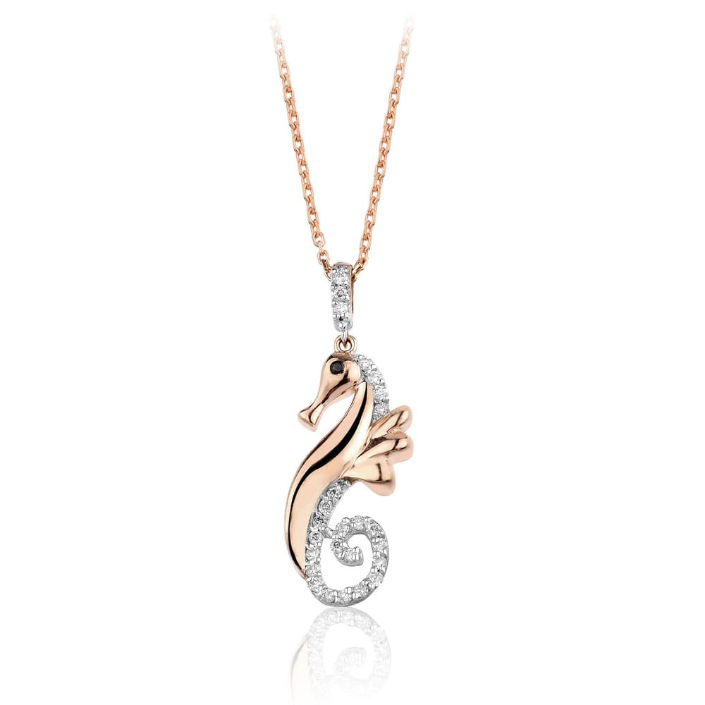 0.22 Karat Pırlanta Denizatı Kolye
