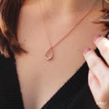 0.15 Karat Pırlanta Fantezi Kolye 2