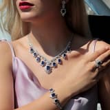 9.20 Karat Pırlanta Safir Küpe 2