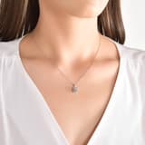 0.18 Karat Pırlanta Baget Kolye 2