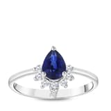 1.00 karat Pırlanta Safir Yüzük 2