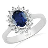 2.19 Karat Pırlanta Safir Yüzük 1
