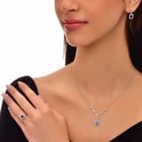 1.21 Karat Pırlanta Safir Kolye 3