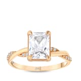 1.62 karat Pırlanta Safir Vintage Yüzük 2