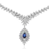 10.20 Karat Pırlanta Safir Gerdanlık 1