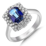 3.22 Karat Pırlanta Safir Yüzük 2