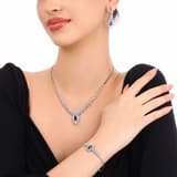 4.08 Karat Pırlanta Safir Küpe 2
