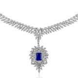 7.68 Karat Pırlanta Safir Gerdanlık 1