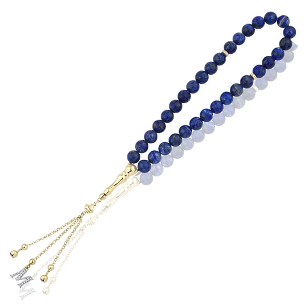 0.25 Karat Pırlanta Lapis Tesbih (Has Taşlı)