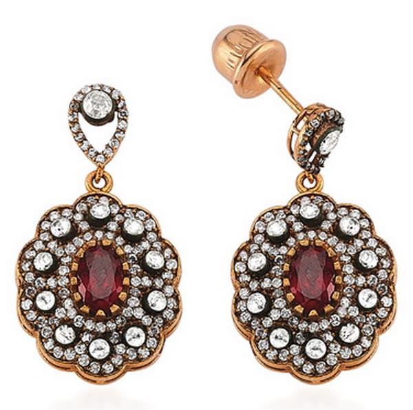 2.12 Karat Elmas Küpe