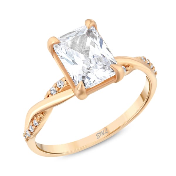 1.62 karat Pırlanta Safir Vintage Yüzük